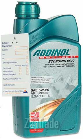 Купить моторное масло Addinol Economic 0520,  в интернет-магазине онлайн