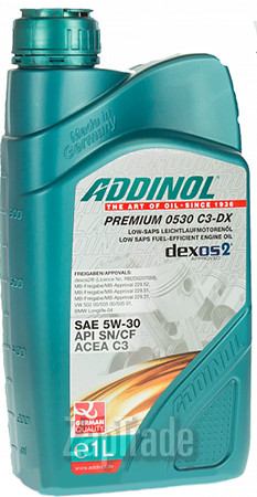 Купить моторное масло Addinol Premium 0530 C3-DX,  в интернет-магазине онлайн
