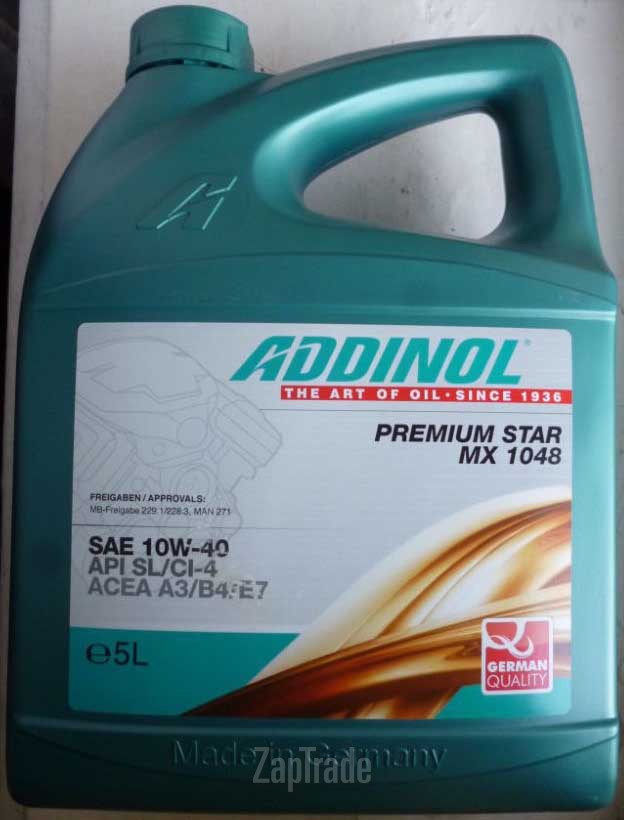 Купить моторное масло Addinol Premium Star MX 1048,  в интернет-магазине онлайн